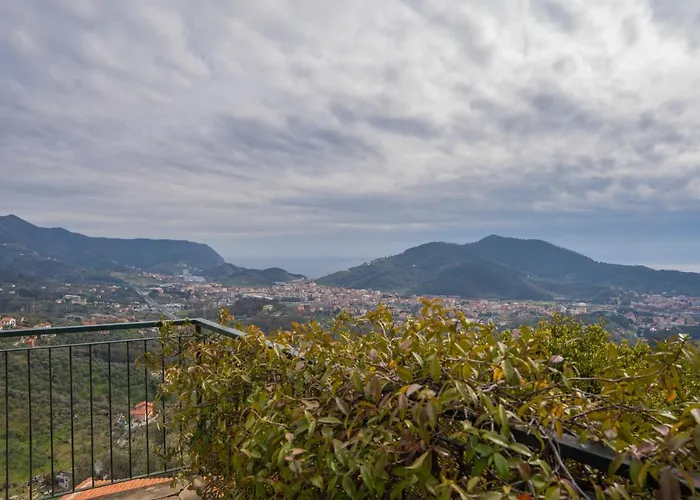031 - Harmony House Casa Vista Mare Sestri Levante, Pace Natura